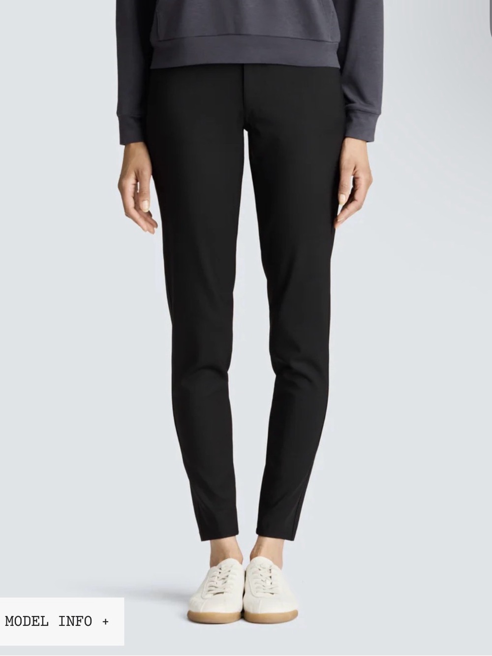 Women's Slim Merino Travel Pants - Picture 3 of 7